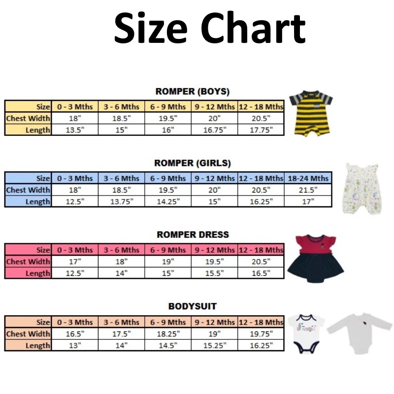 BornBest SizeChart 01