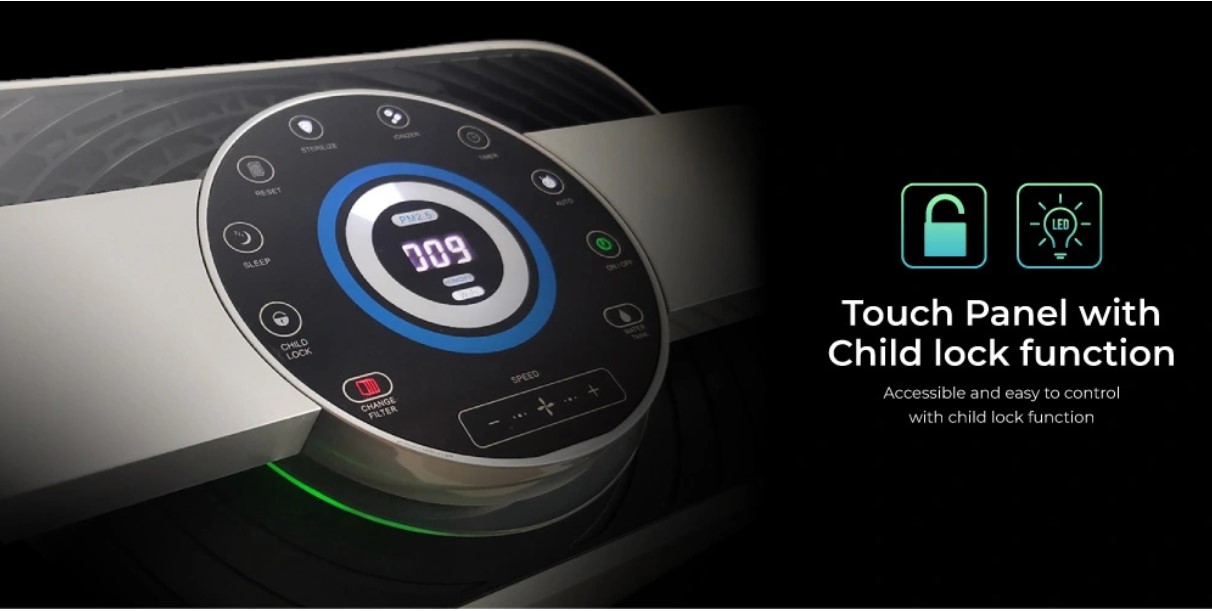 Novas 7 Stage AIR PURIFIER with UV Sterilization d5